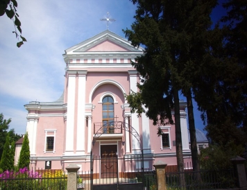 Описание: Костел святої Варвари в Бердичіві